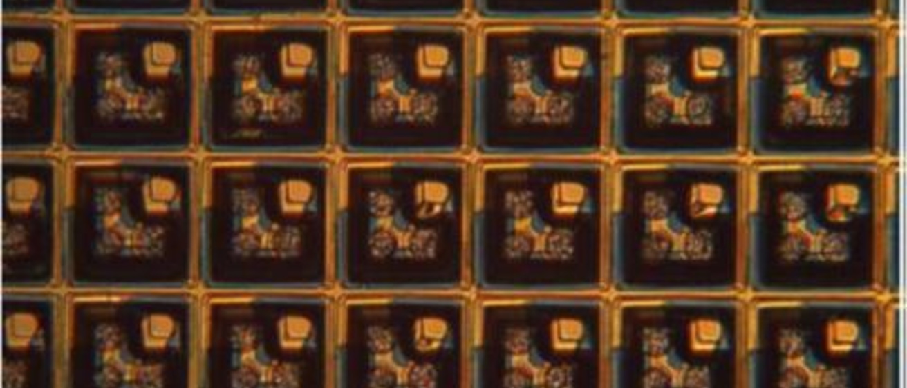 Two color SLED array